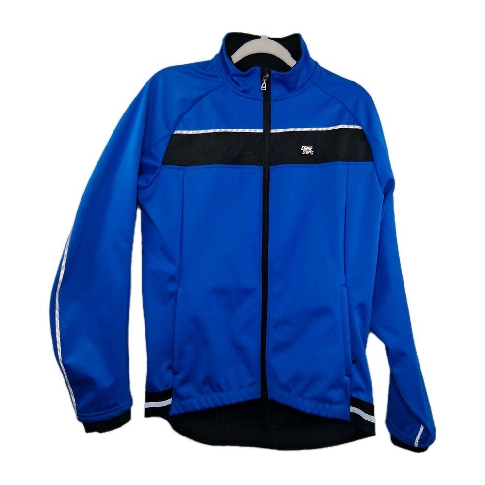 Souke Sports Men's Water Resistance Windbreaker Cycling Jacket Pockets Size M